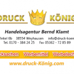 Druck König | Visitenkarte VS 2017 (akt.)