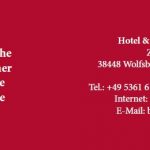 Hotel & Restaurant Blume, Visitenkarte 2015 Innenseite