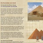 Die Pyramiden von Gizeh - Cheops - Pyramide