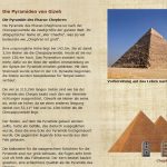 Die Pyramiden von Gizeh - Chephren - Pyramide